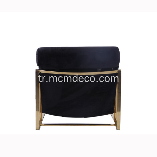 Oturma Odası için Kumaş Milo Lounge Sandalye